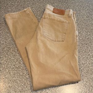 Mott & Bow tan jeans
